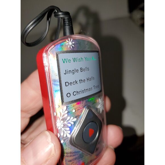 A Hallmark Keepsake Ornament Magic Sound & Light MP3 Player 4 Christmas Songs - Picture 11 of 12